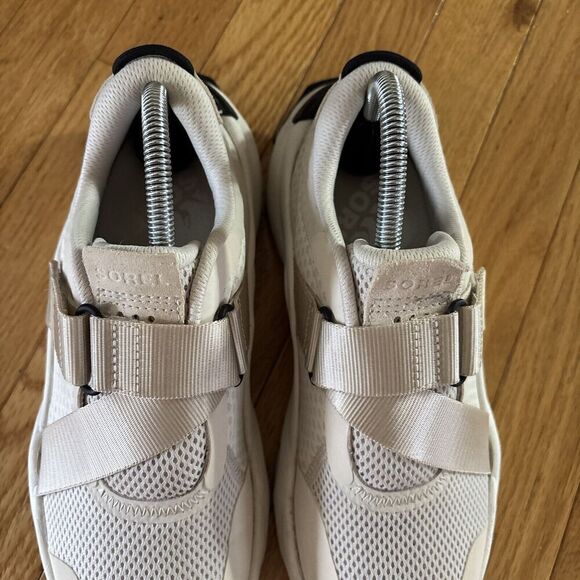 Sorel Kinetic Women's 8.5 Renegade Strap Sneakers Shoes White Walking - Picture 7 of 12